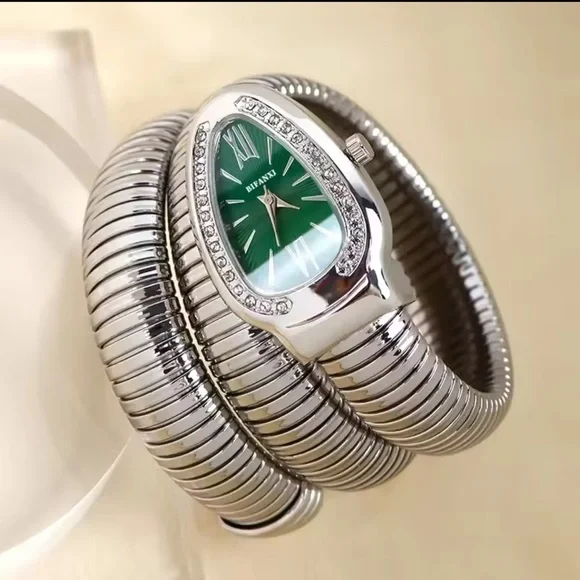 Serpenti Silver Wrap Women's Watch - Picture 8 of 8